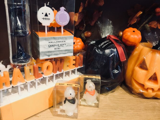 ハロウィンキャンドル集合〜🦇🕯✨